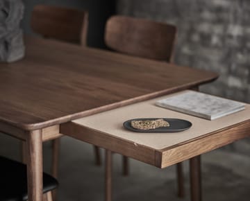 Prima Vista dining table - Smoked oak 180x90 cm + 50 cm disk - Stolab