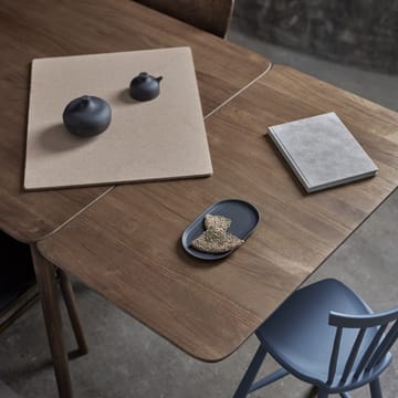 Prima Vista dining table - Smoked oak 180x90 cm + 50 cm disk - Stolab