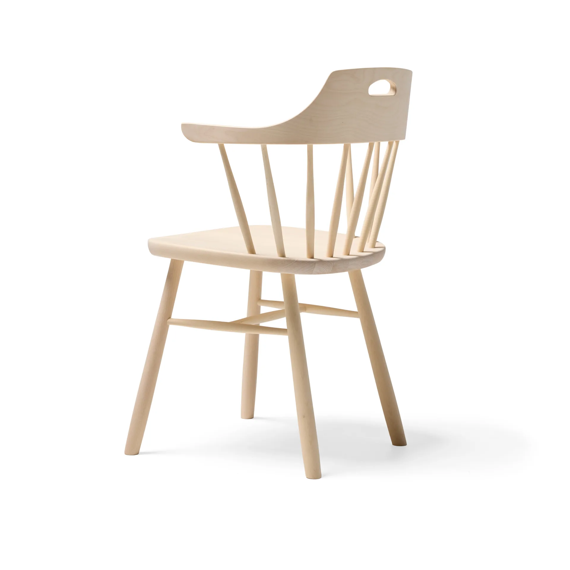 Småland armchair, Light matte lacquer Stolab