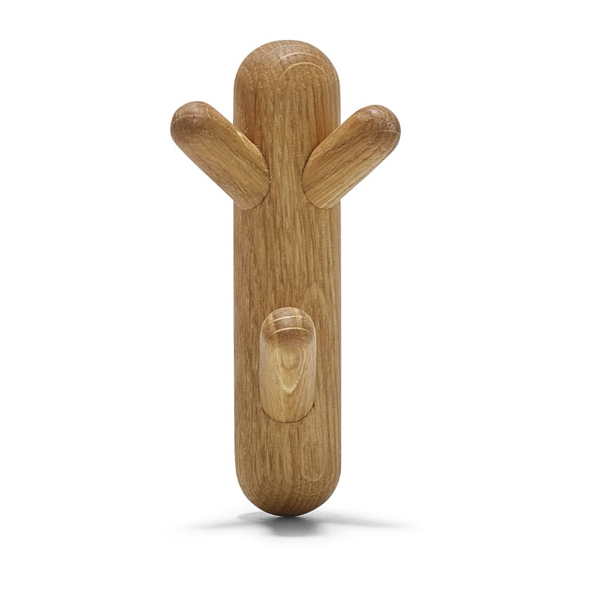 Stolab Totem hook 3 Natural oil | Scandinavian Design | Clothes hooks & hangers | Beige