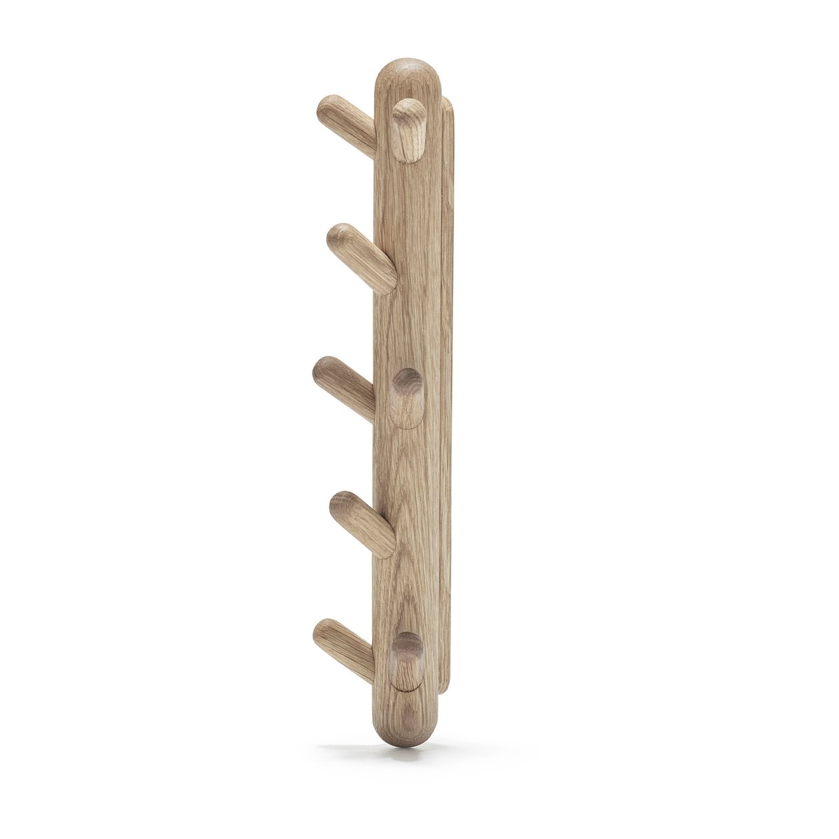 Stolab Totem hook 8 White-oiled | Scandinavian Design | Clothes hooks & hangers | Beige