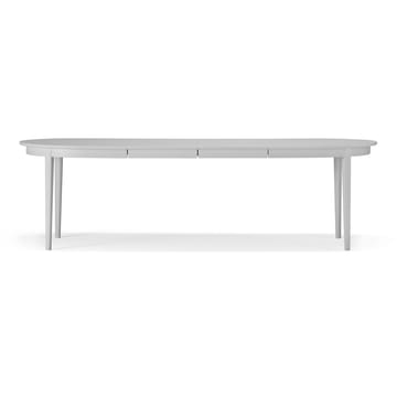 Vardags dining table - Birch light grey 51, 2 extensions - Stolab