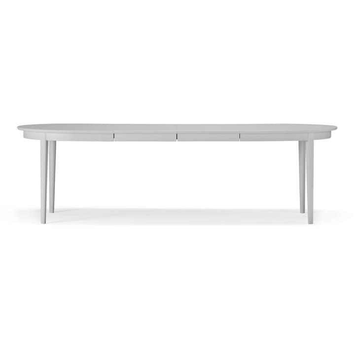 Vardags dining table - Birch light grey 51, 2 extensions - Stolab