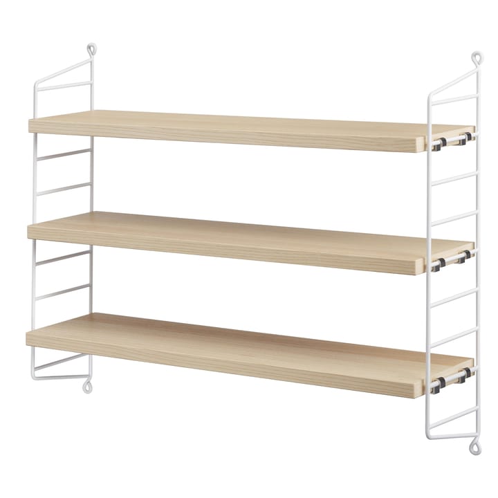 String shelf Pocket ash-white - ash-white - String Furniture