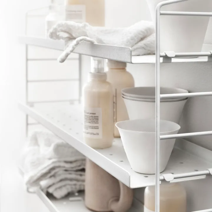 String shelf Pocket metal from String Furniture - NordicNest.com