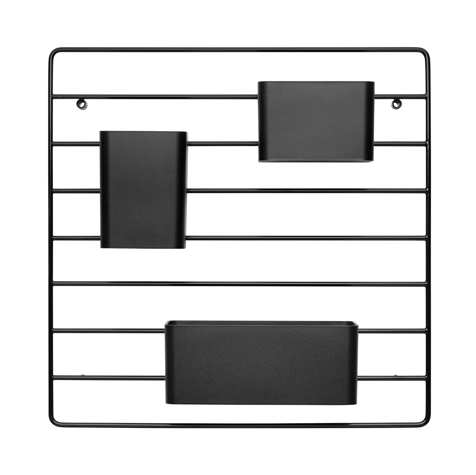 Grid organizer 3 pieces, Black String