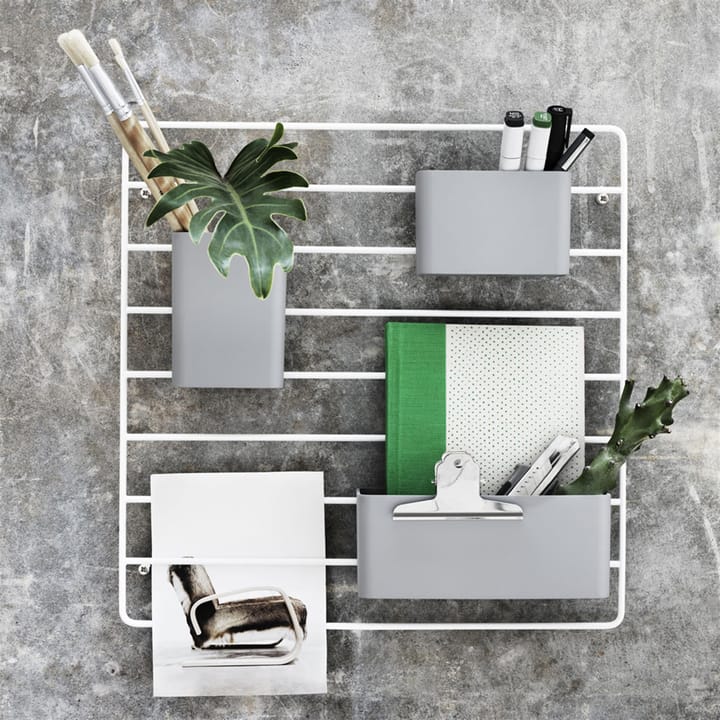 Grid organizer 3 pieces - grey - String