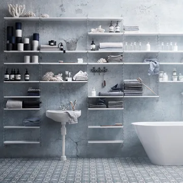 String bathroom combination I - black - undefined - String