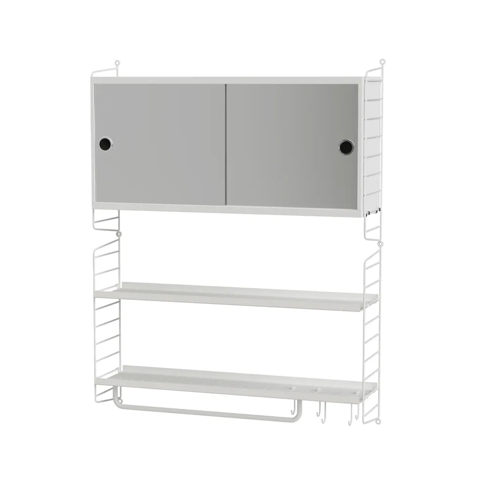 String bathroom white - Combination C,  String