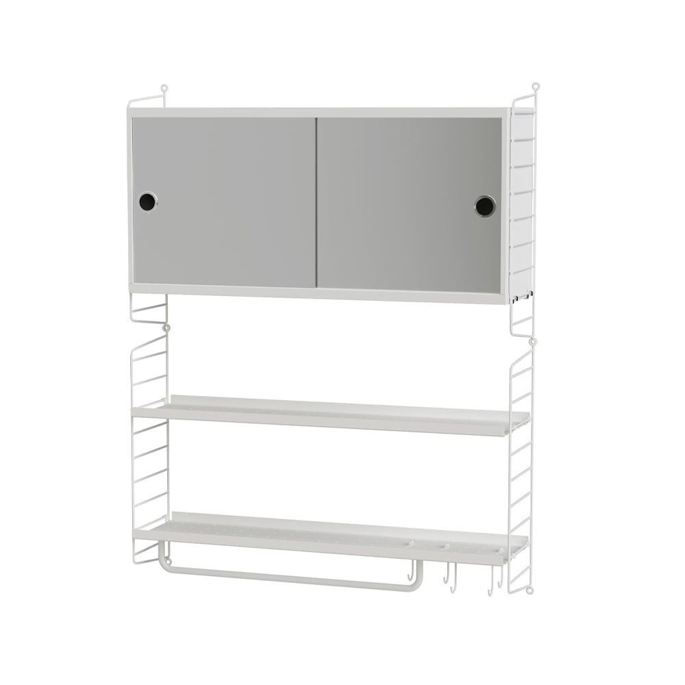 String bathroom white - Combination C | Scandinavian Design | White