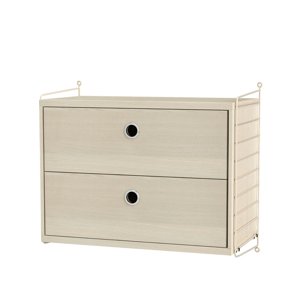 String bedroom ash & beige - Combination A String