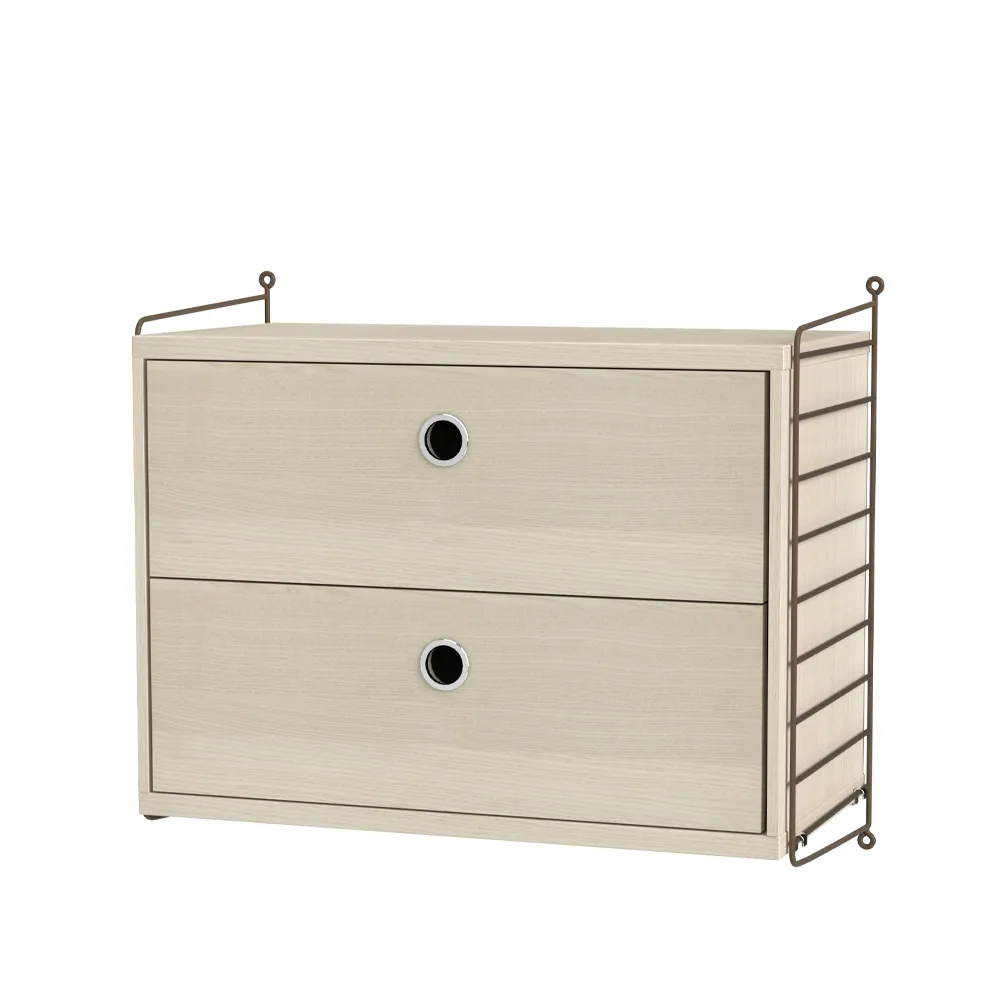 String bedroom ash & brown - Combination A,  String