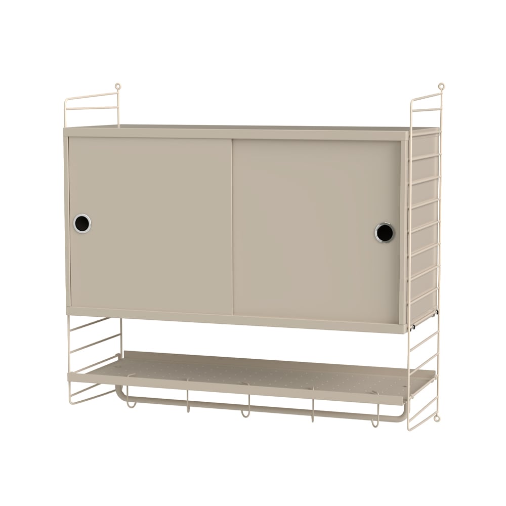 String bedroom beige - Combination F | Scandinavian Design | Beige
