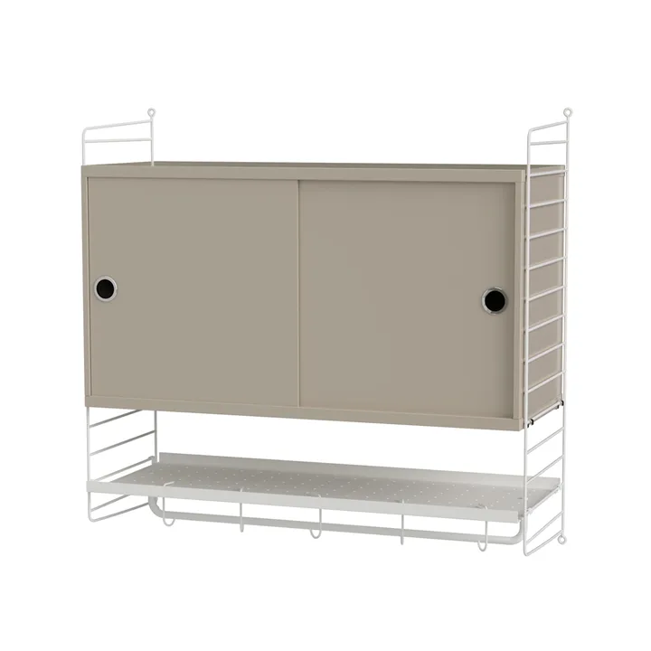 String bedroom beige & white - Combination F - String