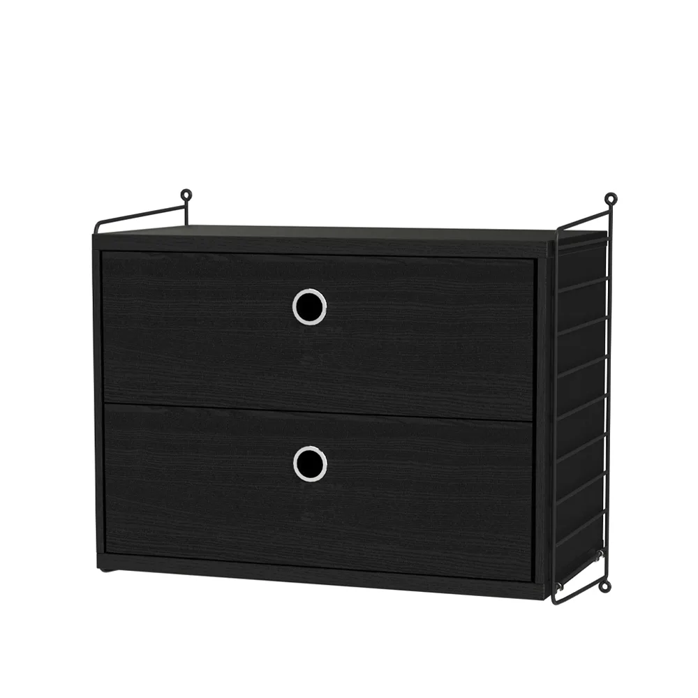 String bedroom black - Combination A String