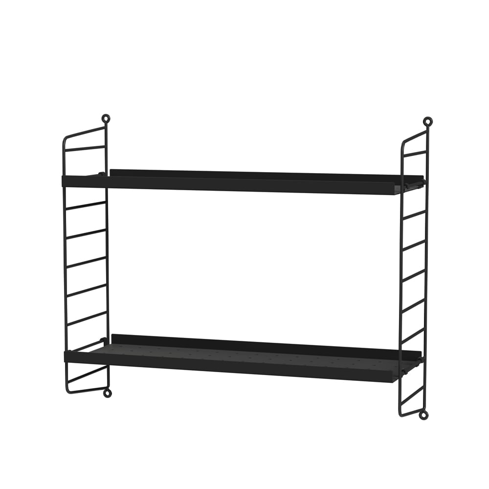 String bedroom black - Combination B | Scandinavian Design | Black