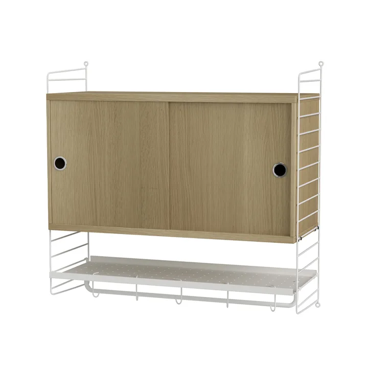 String bedroom oak & white - Combination F - String