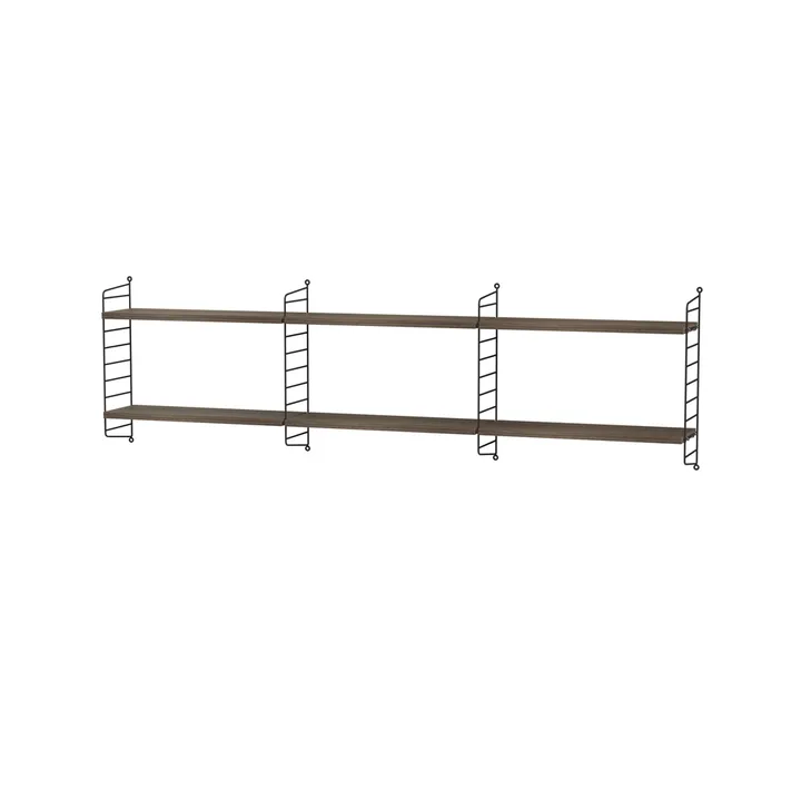 String bedroom walnut & black - Combination E - String