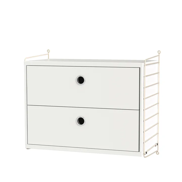 String bedroom white & beige - Combination A - undefined - String