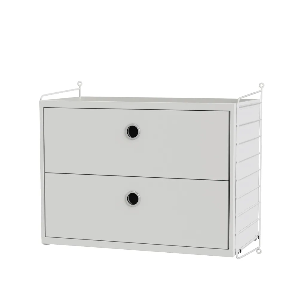 String bedroom white - Combination A,  String