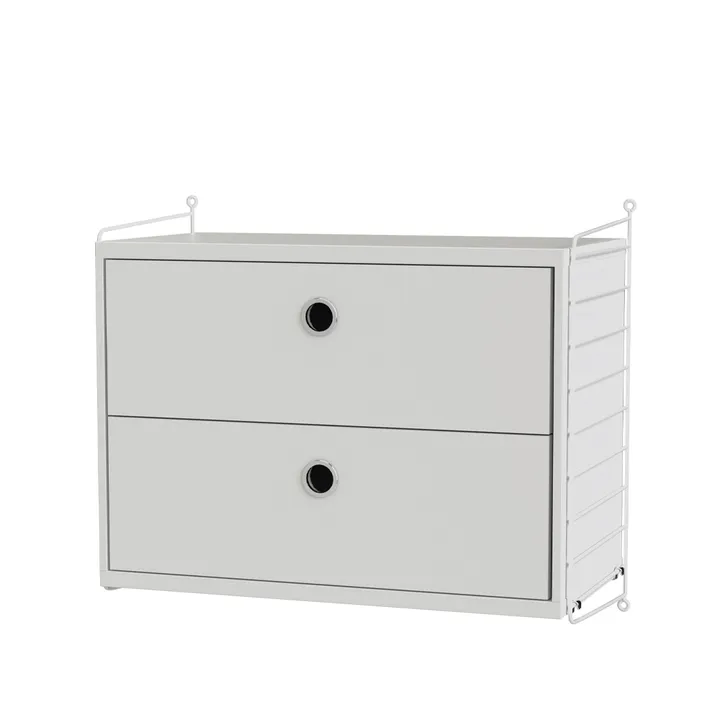 String bedroom white - Combination A - String
