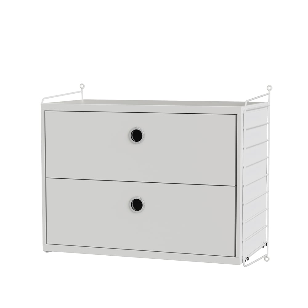 String bedroom white - Combination A | Scandinavian Design | White