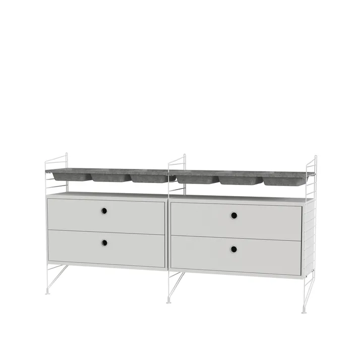 String bedroom white - Combination G - undefined - String