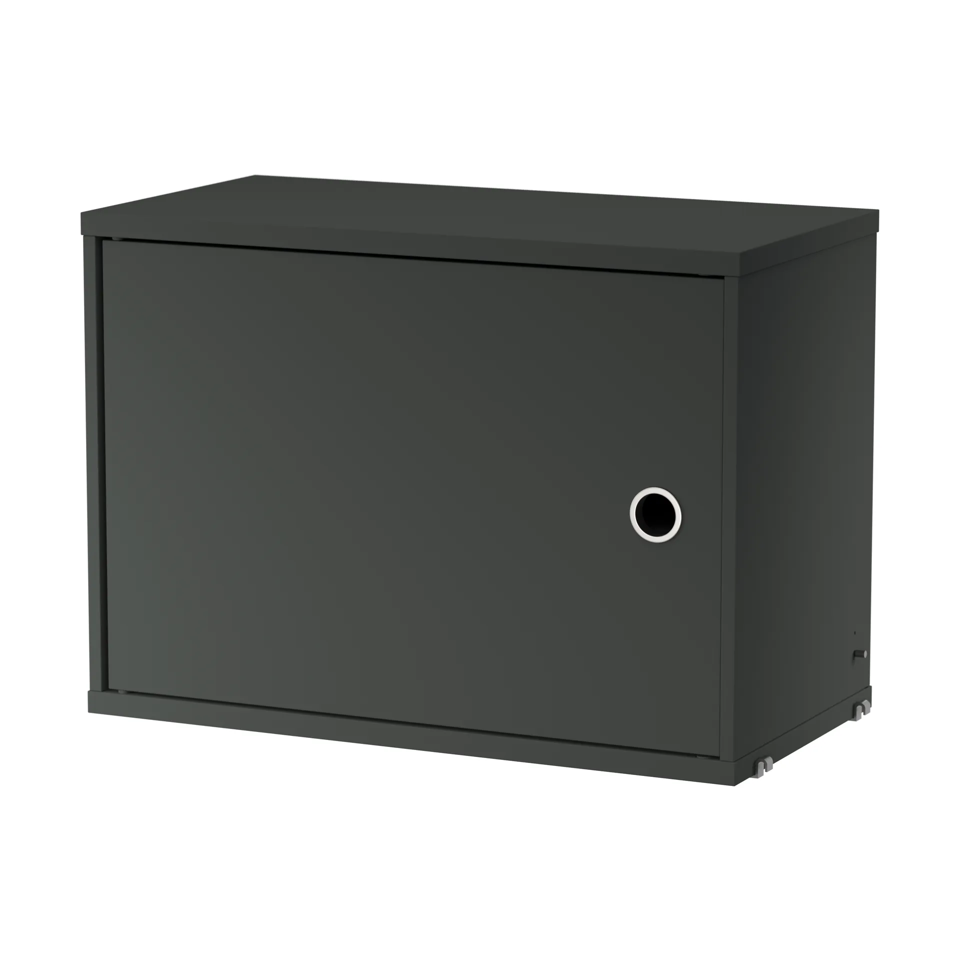 String cabinet with door, Dark grey String