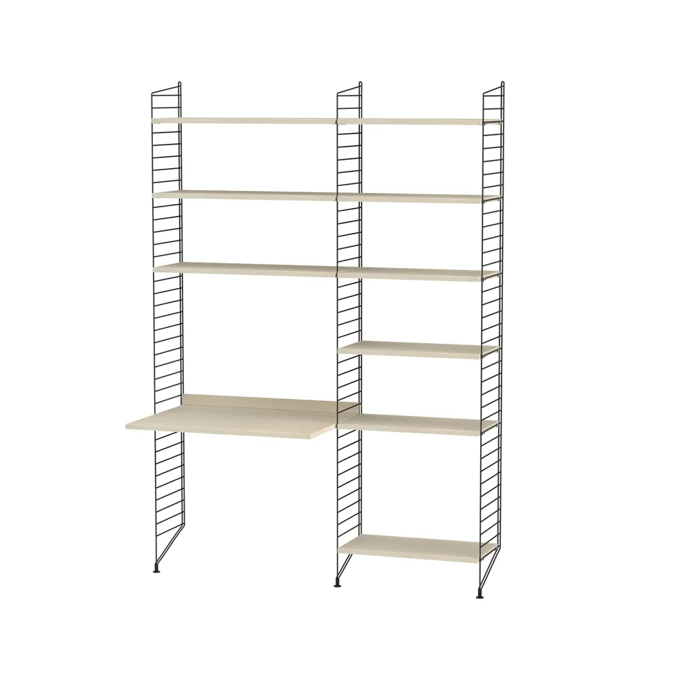 String children's room ash & black - Combination D String