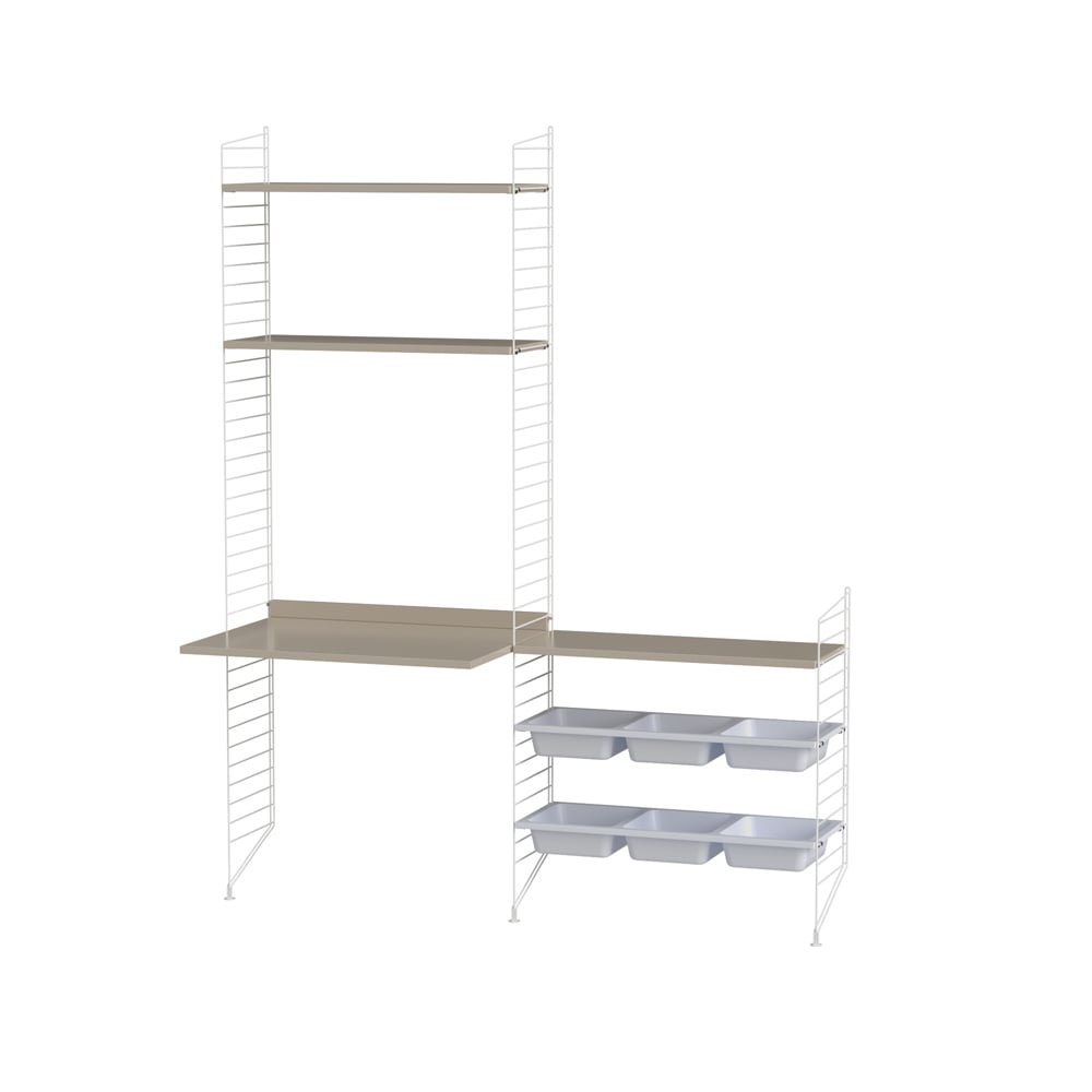 String children's room beige & white - Combination E