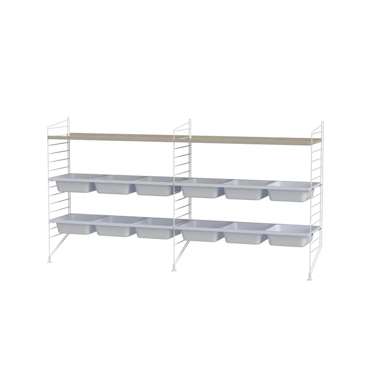 String children's room beige & white - Combination F - String