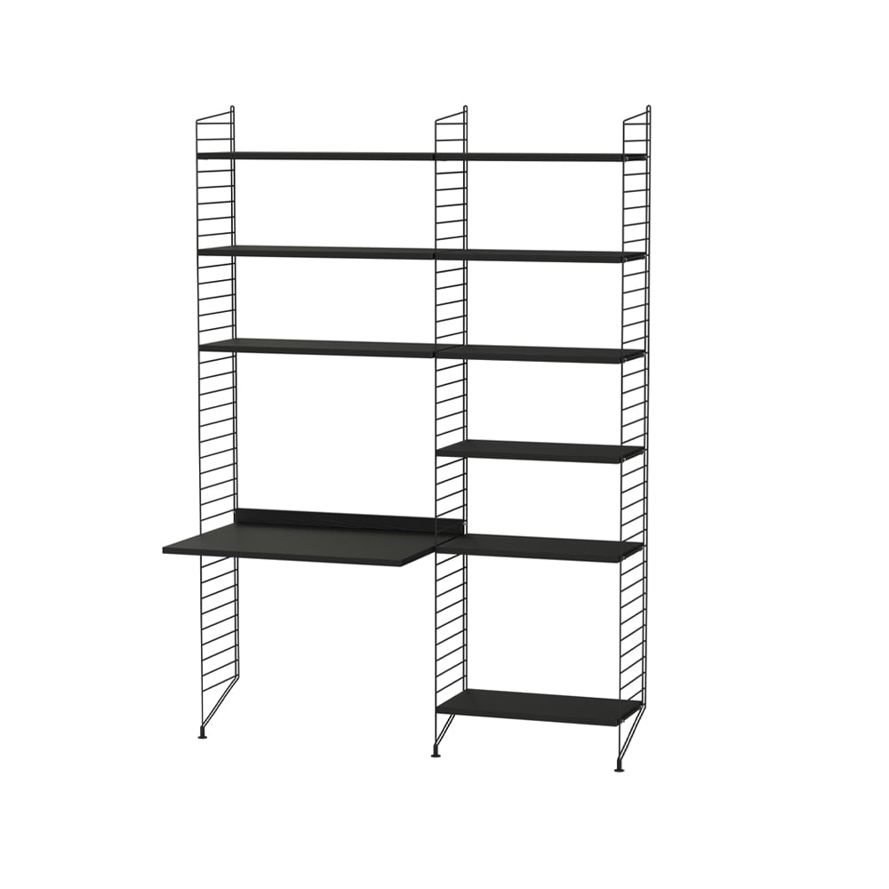String children's room black - Combination D | Scandinavian Design | Black