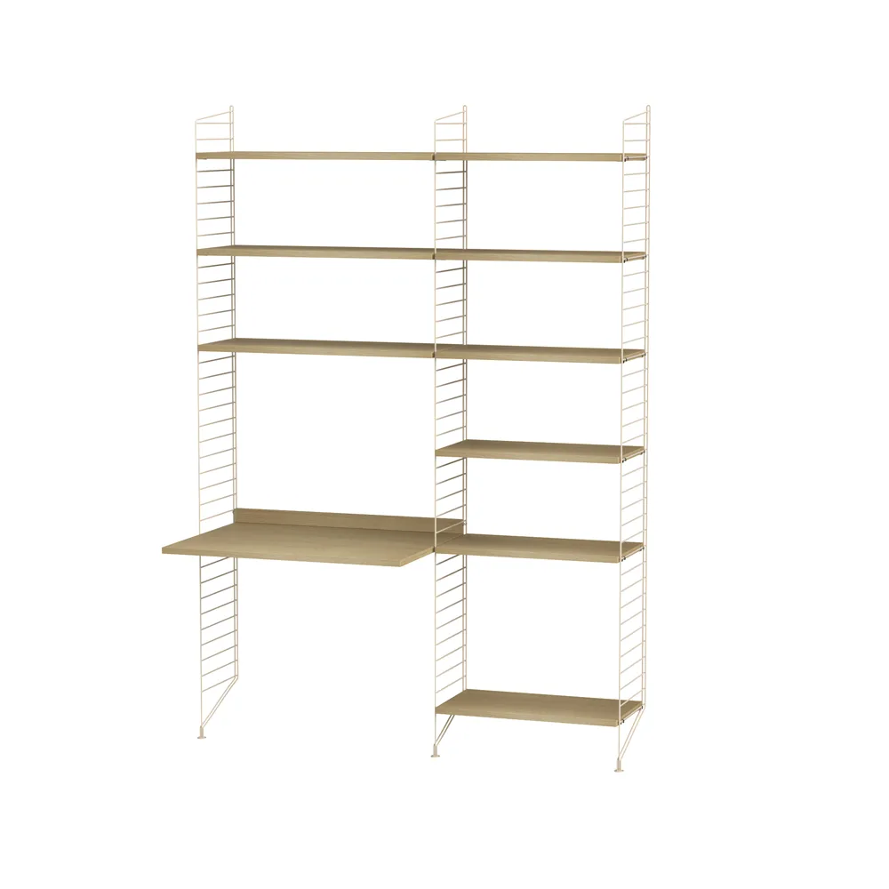 String children's room oak & beige - Combination D String