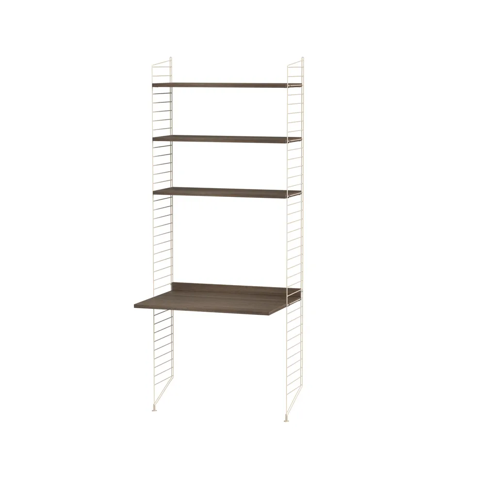 String children's room walnut & beige - Combination C String