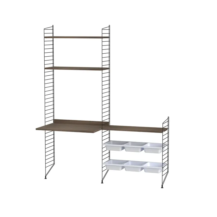 String children's room walnut & black - Combination E - undefined - String