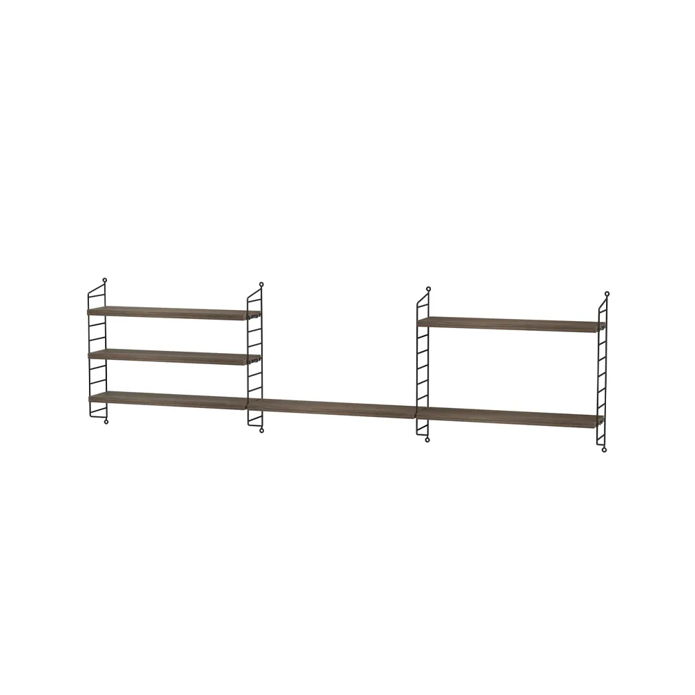 String children's room walnut & black - Combination H,  String