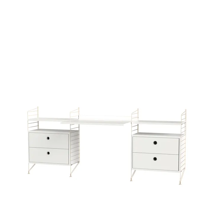 String children's room white & beige - Combination C - String