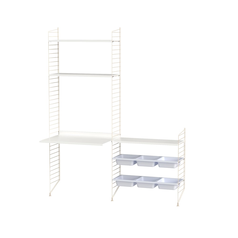 String children's room white & beige - Combination E
