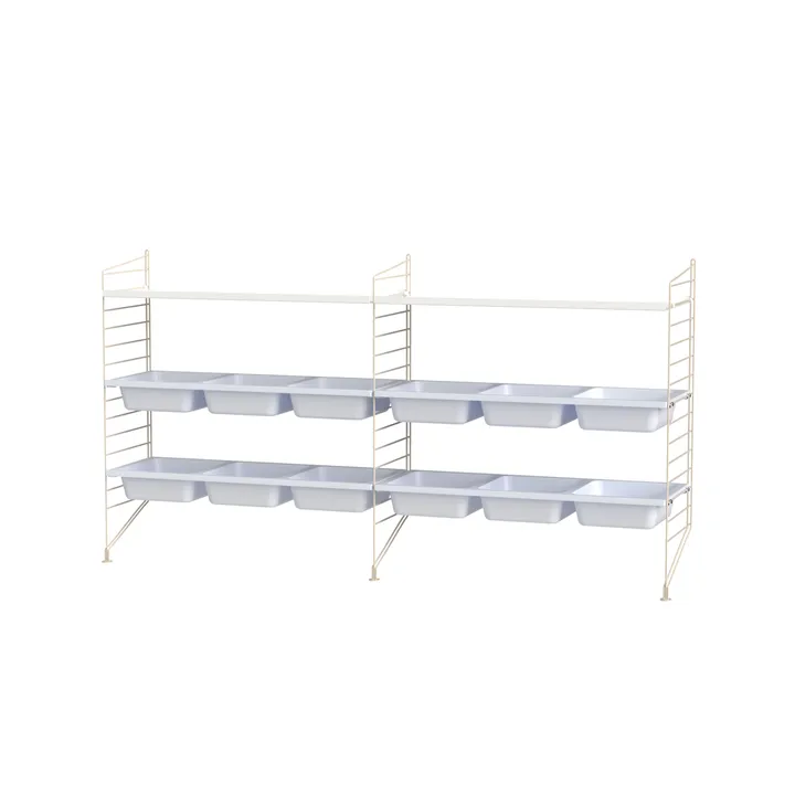 String children's room white & beige - Combination F - undefined - String