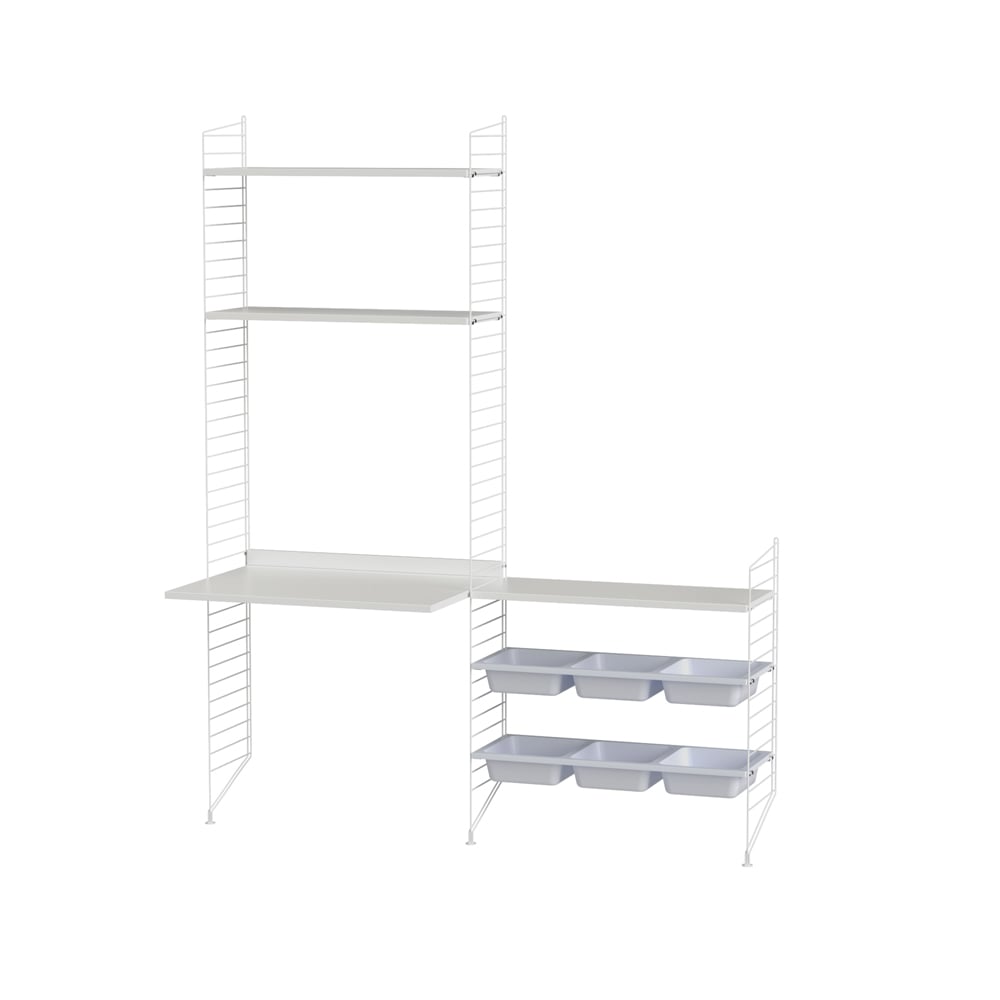 String children's room white - Combination E | Scandinavian Design | White