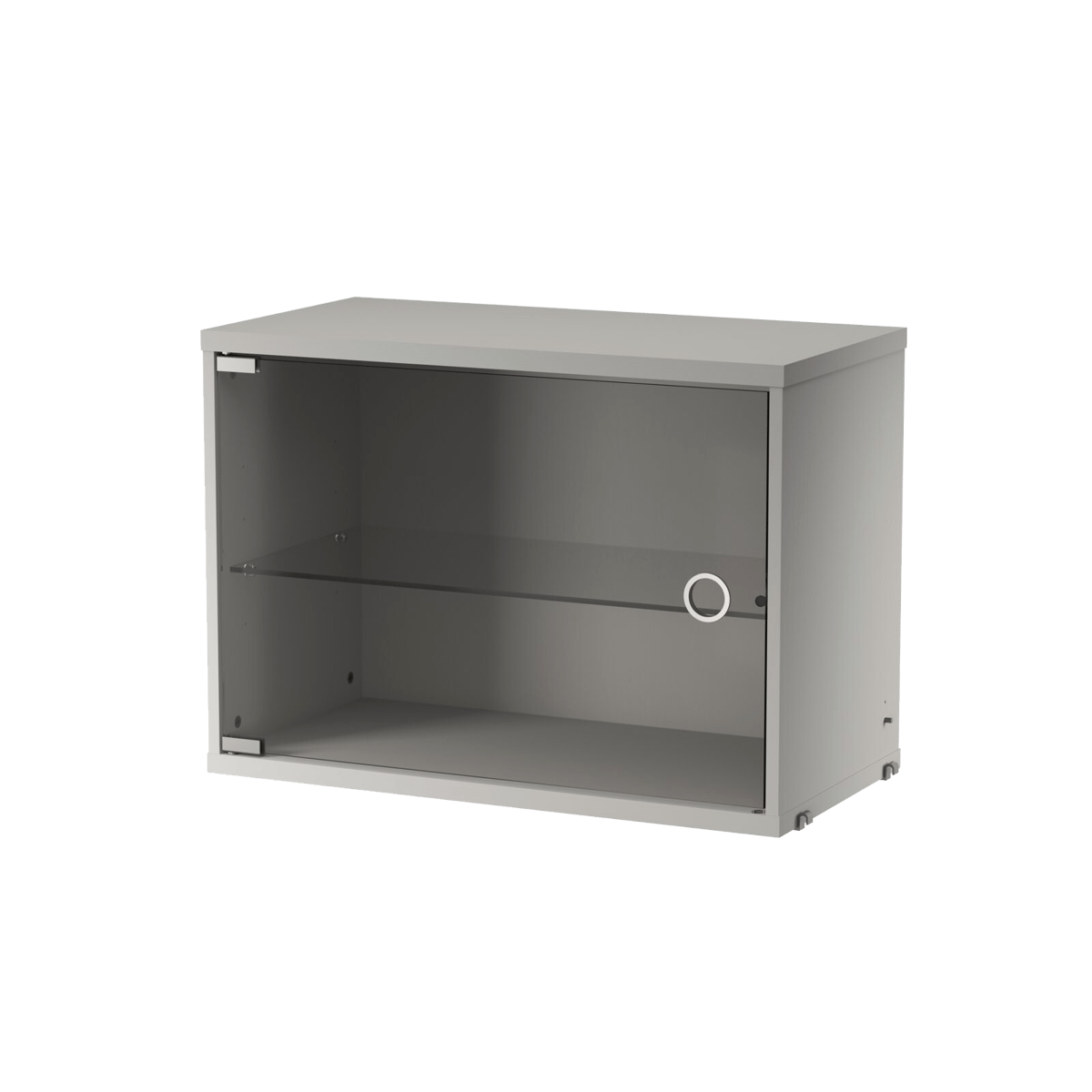 String display cabinet 58 cm Grey | Scandinavian Design | Display & glass cabinets | Grey