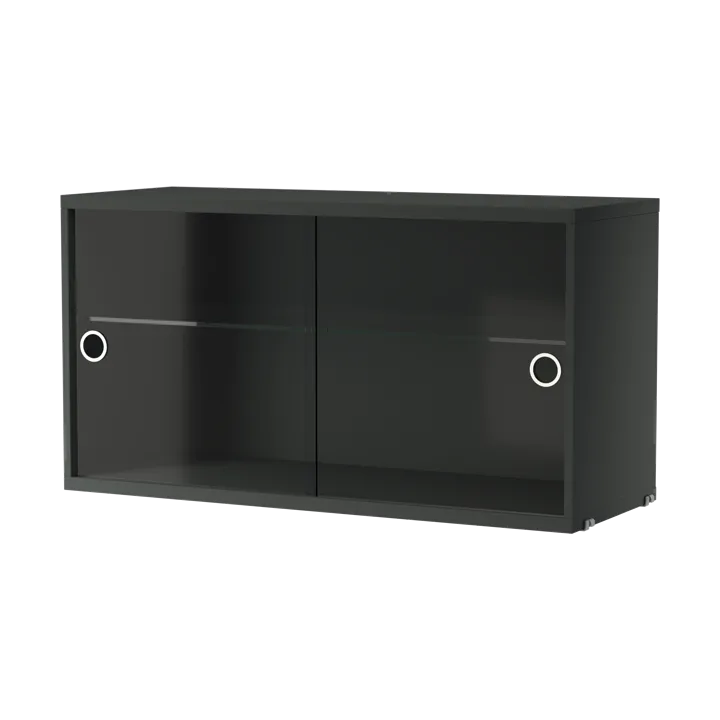 String display cabinet - Dark grey - String