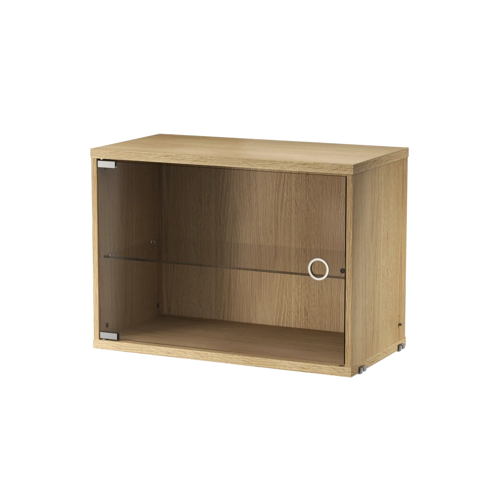 String display cabinet, Oak, 58x30 cm String