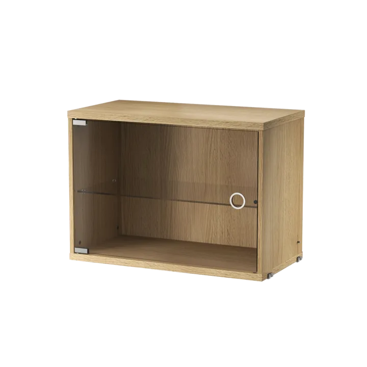 String display cabinet - Oak, 58x30 cm - String