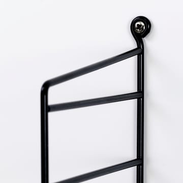 String floor panels - Black, 200x30cm, 1-pack - String