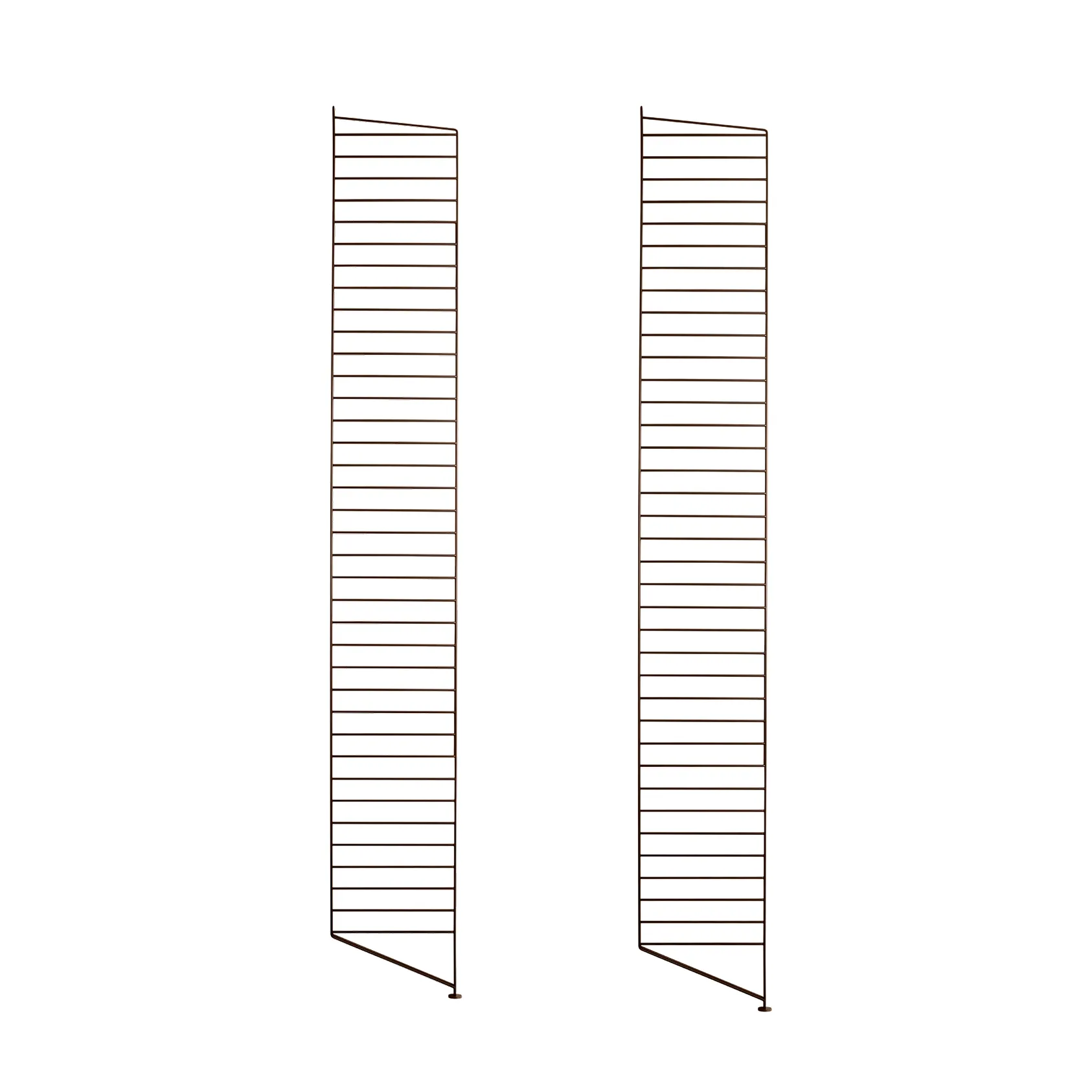 String floor panels, Brown, 200x30 cm, 2-pack String