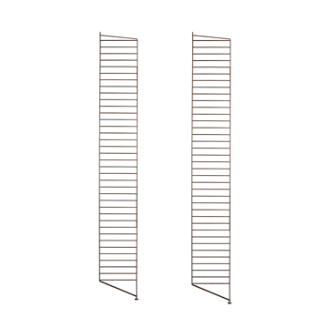 String floor panels - Brown, 85x30 cm, 2-pack - String