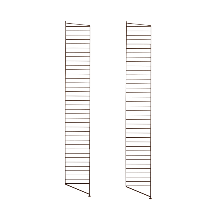String floor panels - Brown, 85x30 cm, 2-pack - String