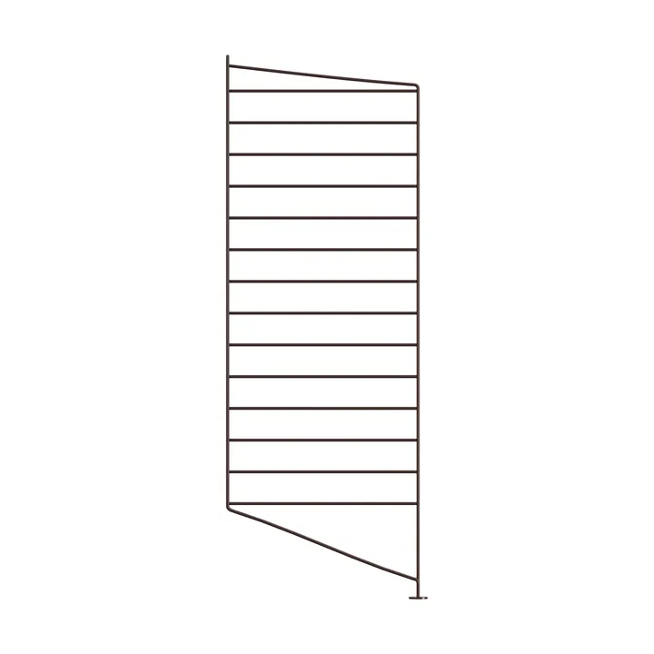 String floor panels - Dark brown, 85x30 cm, 1-pack - String