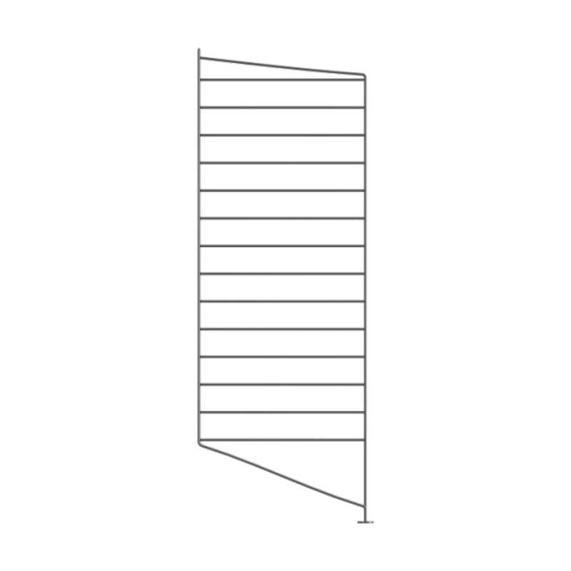 String String floor panels Dark grey, 85x30 cm, 1-pack